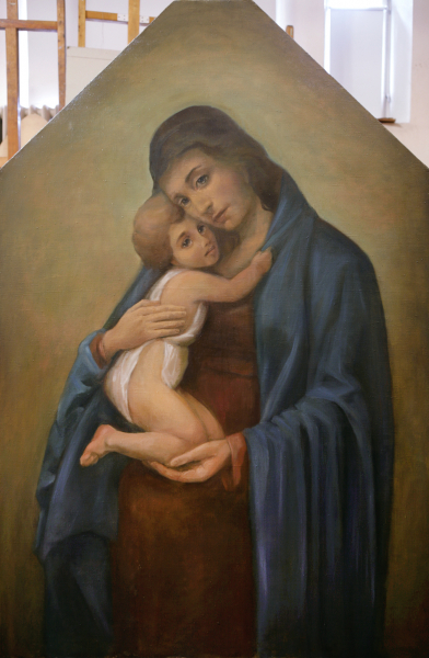Kopijas-rekonstrukcijas attēls - Dievmāte ar bērnu.jpg